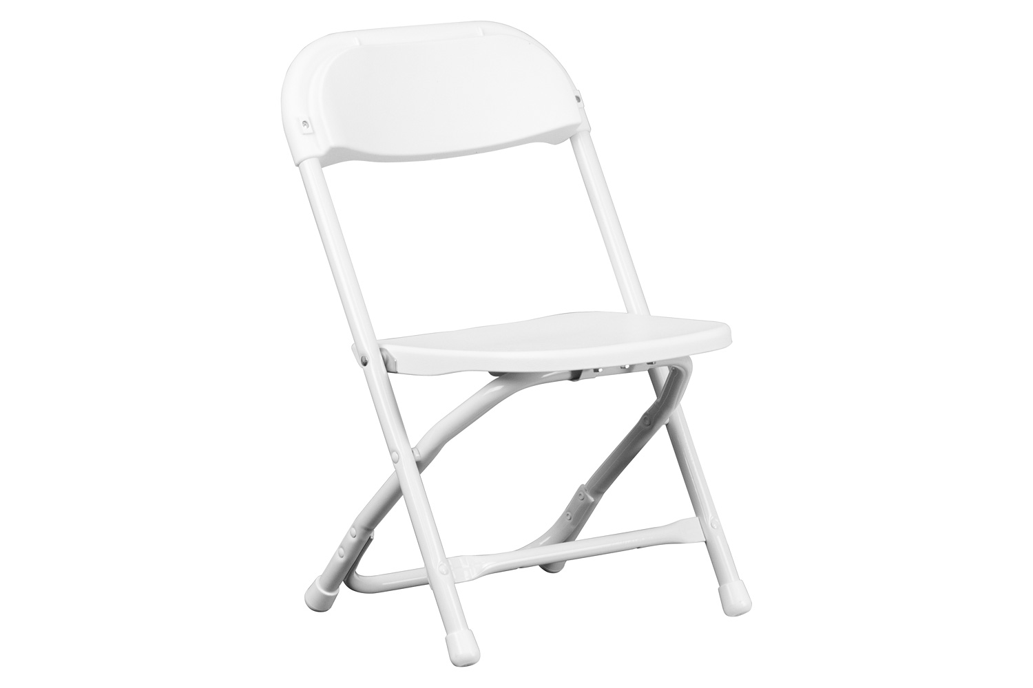 BLNK Timmy Kids Plastic Folding Chair - White