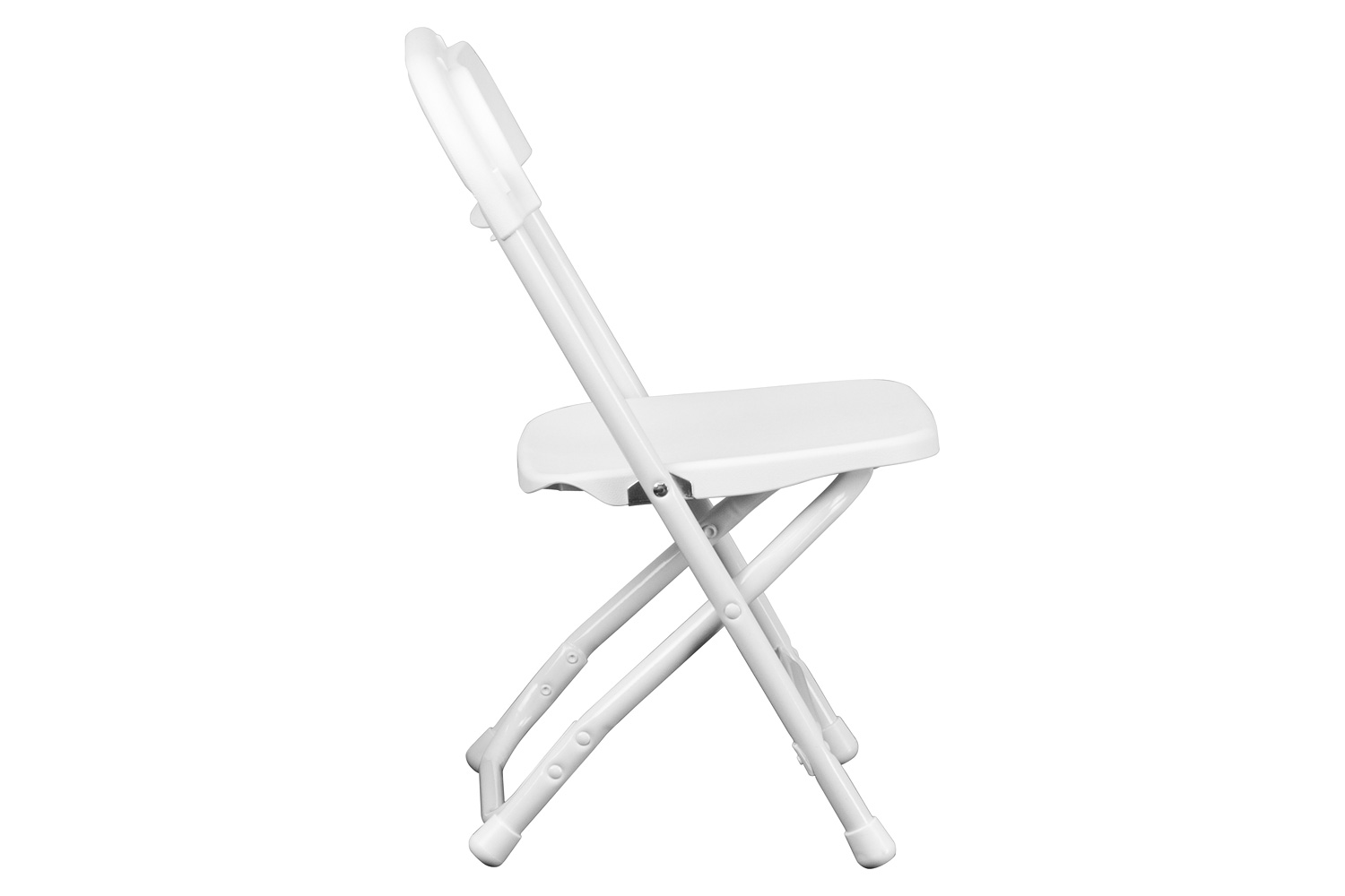 BLNK Timmy Kids Plastic Folding Chair - White