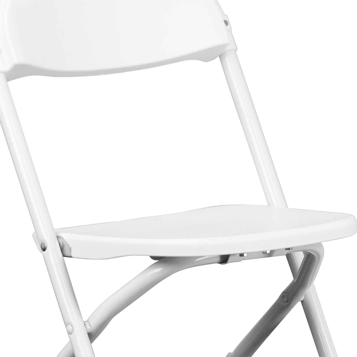 BLNK Timmy Kids Plastic Folding Chair - White