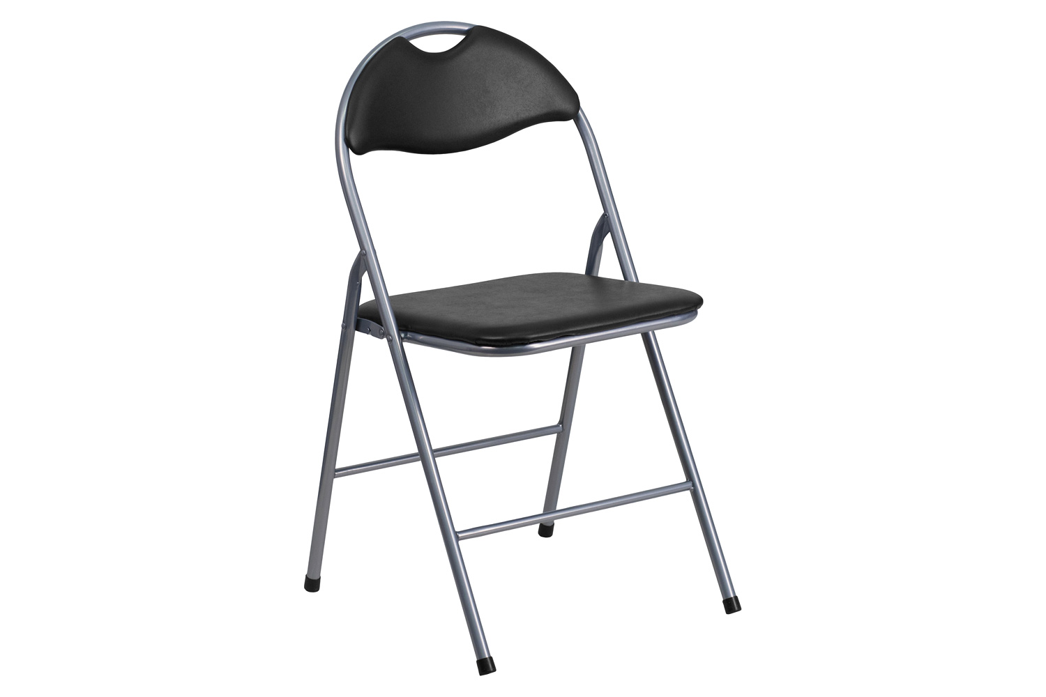 BLNK - HERCULES Series Vinyl Metal Folding Chair with Carrying Handle