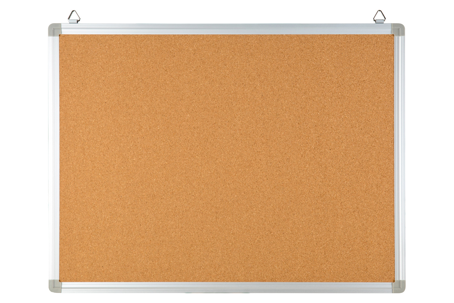 BLNK HERCULES Series Natural Cork Board with Aluminum Frame