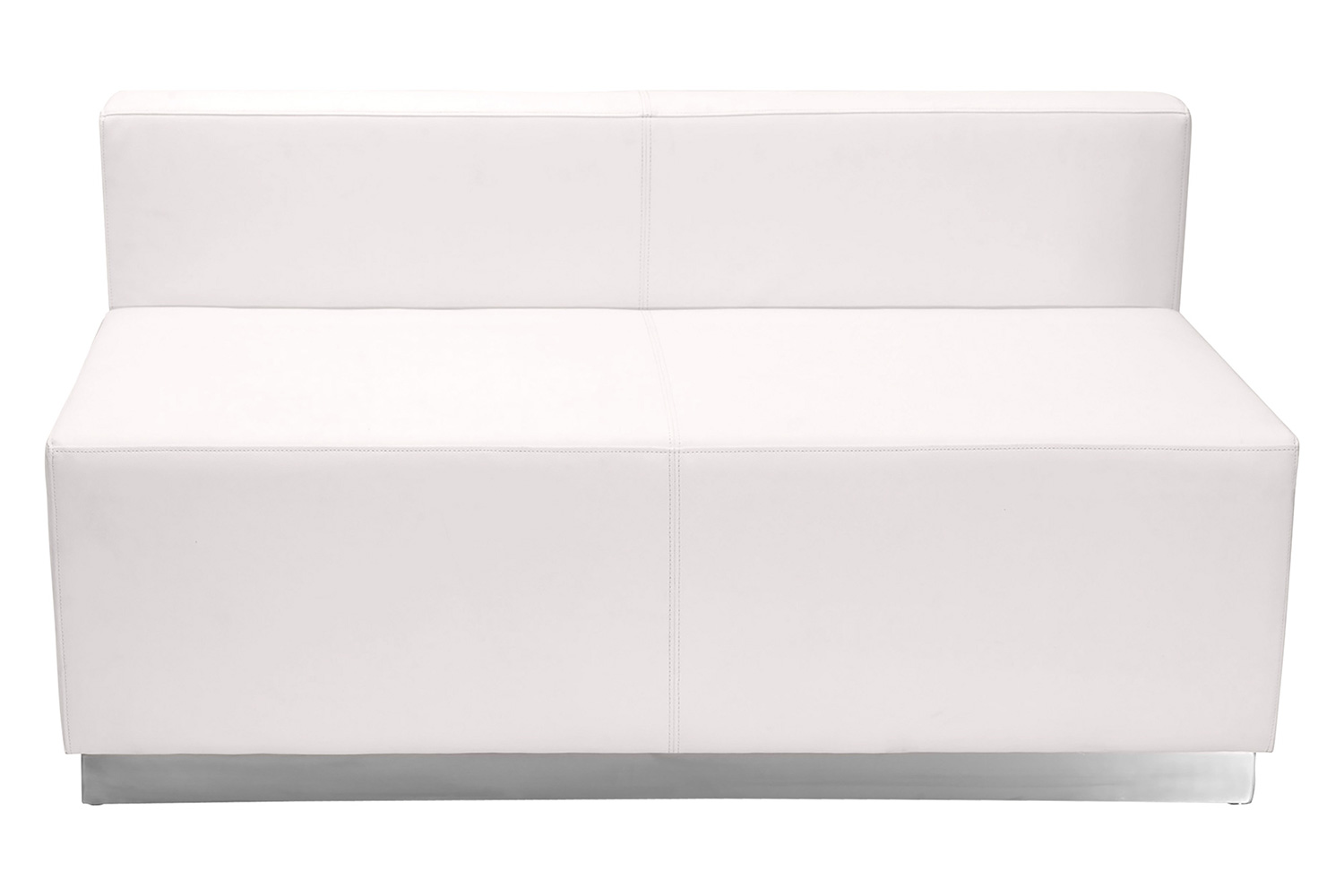 BLNK™ HERCULES Alon Series Set 7 LeatherSoft Reception Configuration 3 Pieces - Melrose White