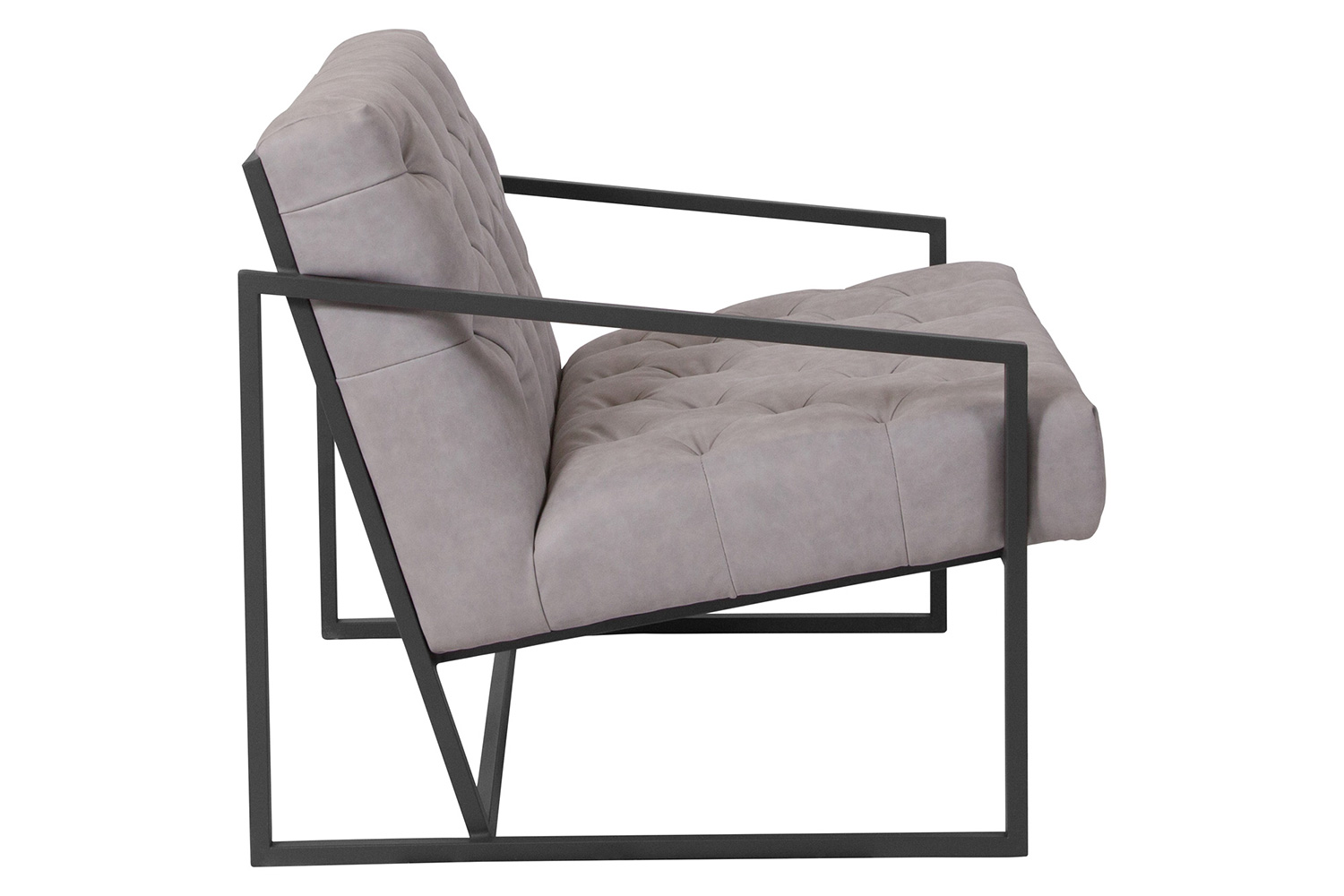 BLNK™ HERCULES Madison Series LeatherSoft Lounge Chair - Retro Light Gray