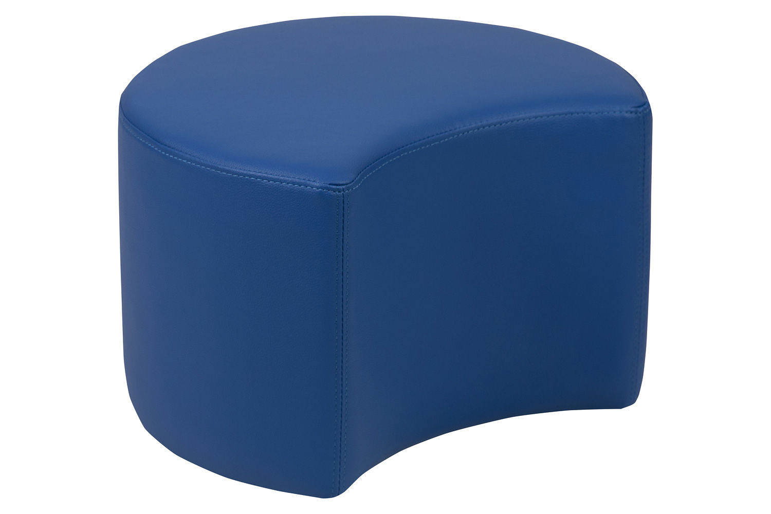 BLNK Nicholas Moon Flexible Soft Seating - Blue, 12"H Seat