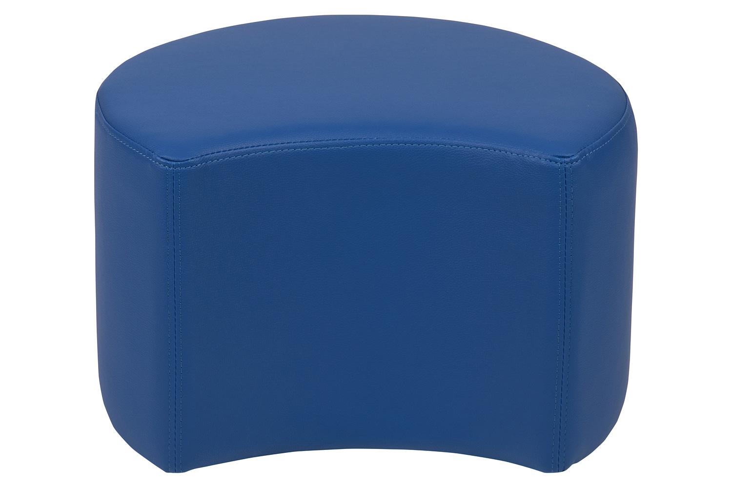 BLNK Nicholas Moon Flexible Soft Seating - Blue, 12"H Seat