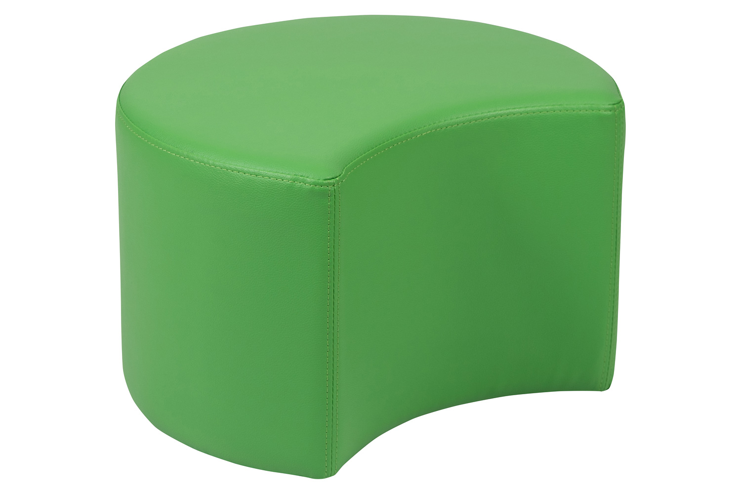 BLNK Nicholas Moon Flexible Soft Seating - Green, 12"H Seat