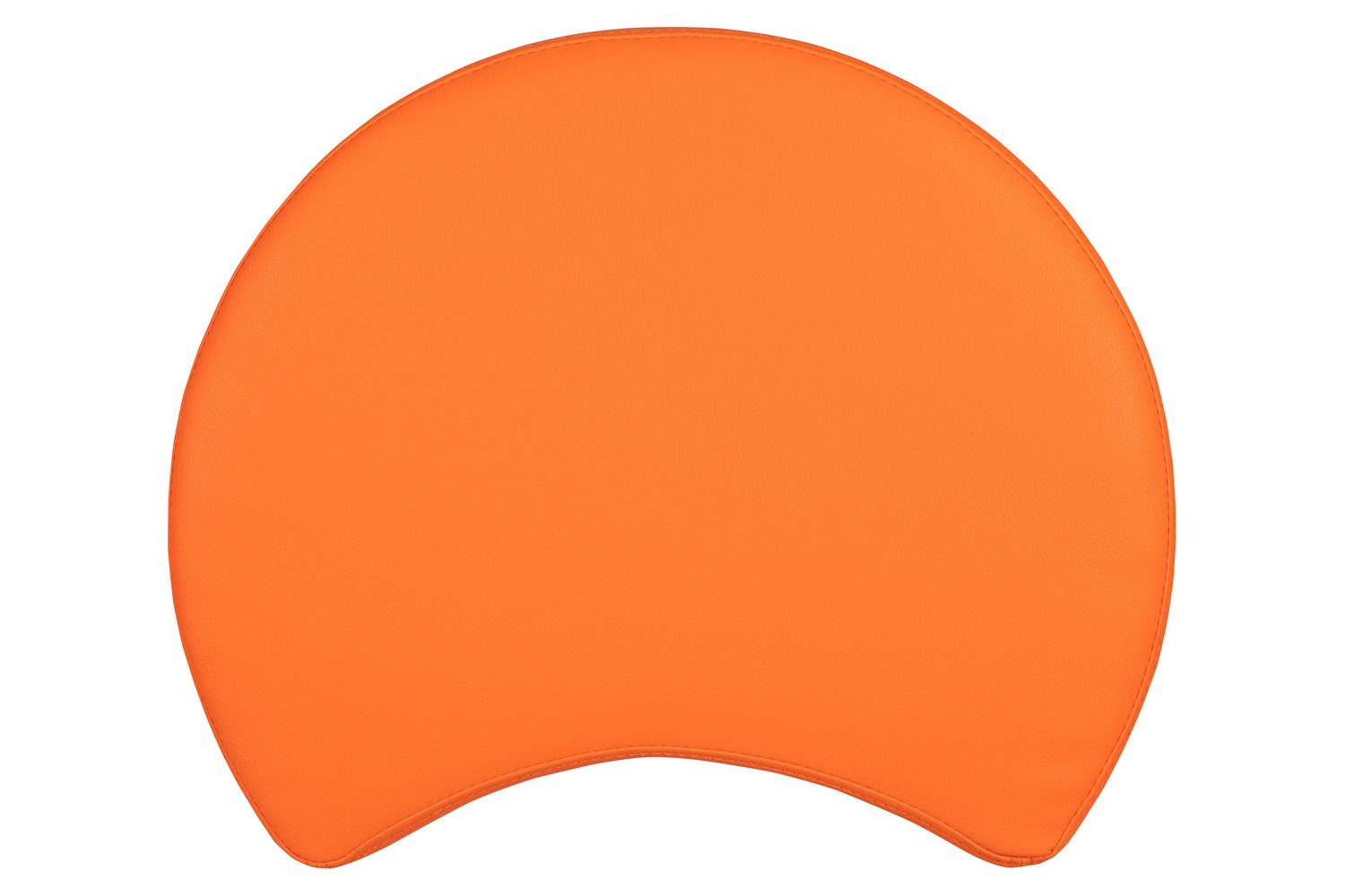 BLNK Nicholas Moon Flexible Soft Seating - Orange, 12"H Seat