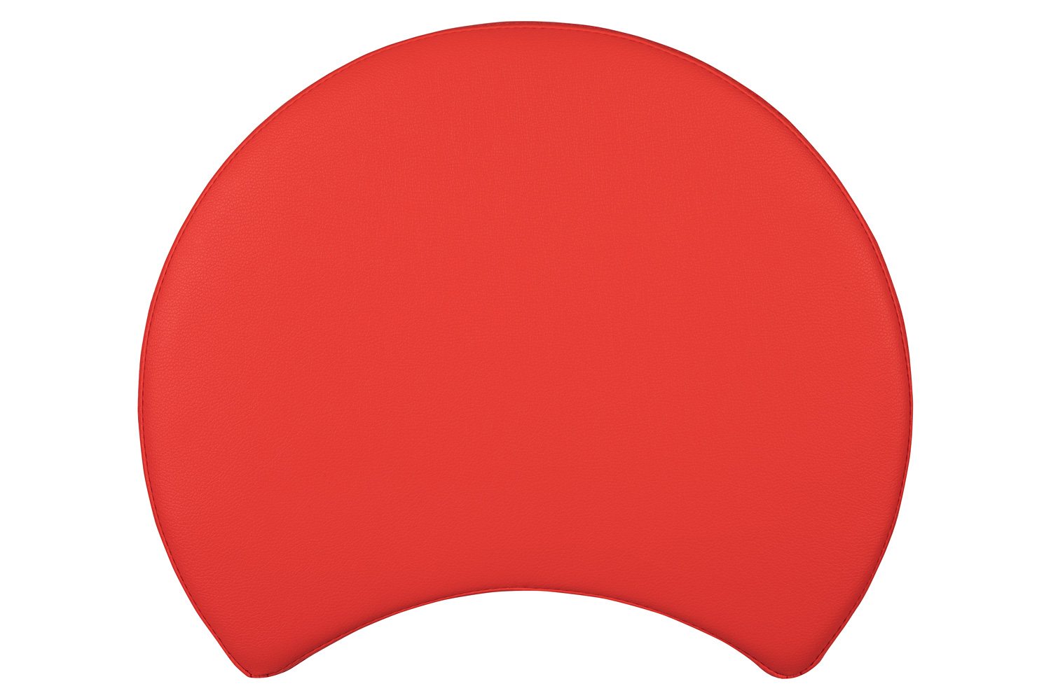 BLNK Nicholas Moon Flexible Soft Seating - Red, 12"H Seat