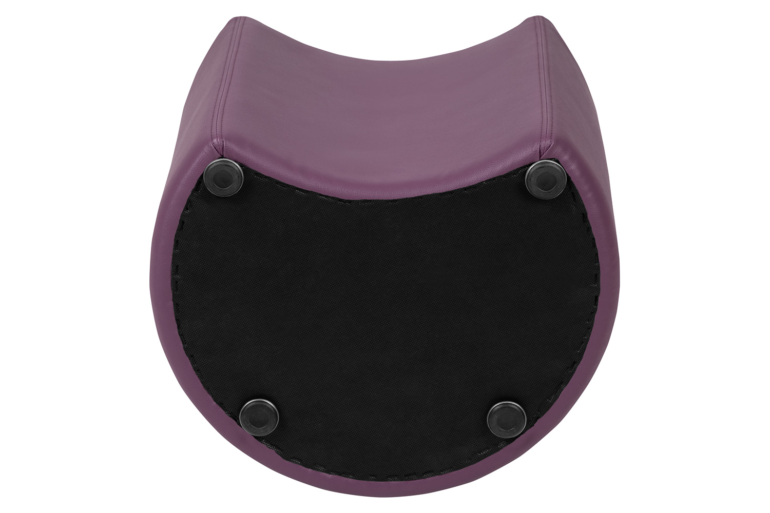 BLNK Nicholas Moon Flexible Soft Seating - Purple, 18"H Seat