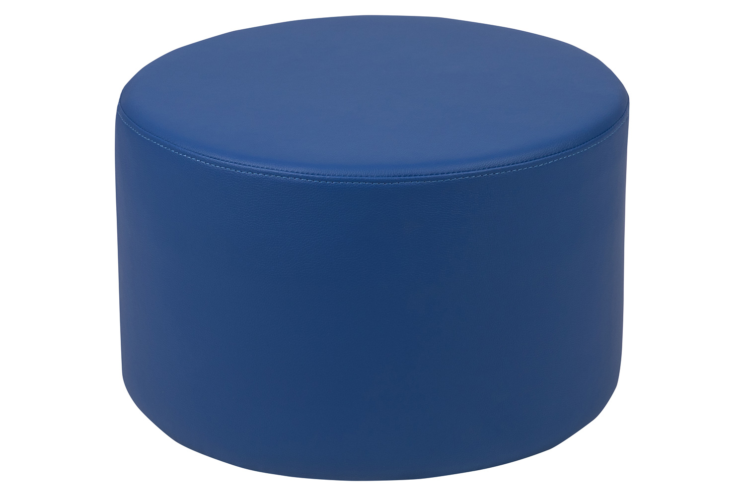 BLNK Nicholas Circle Flexible Soft Seating - Blue, 12"H Seat