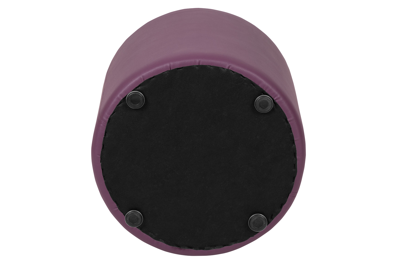 BLNK Nicholas Circle Flexible Soft Seating - Purple, 18"H Seat