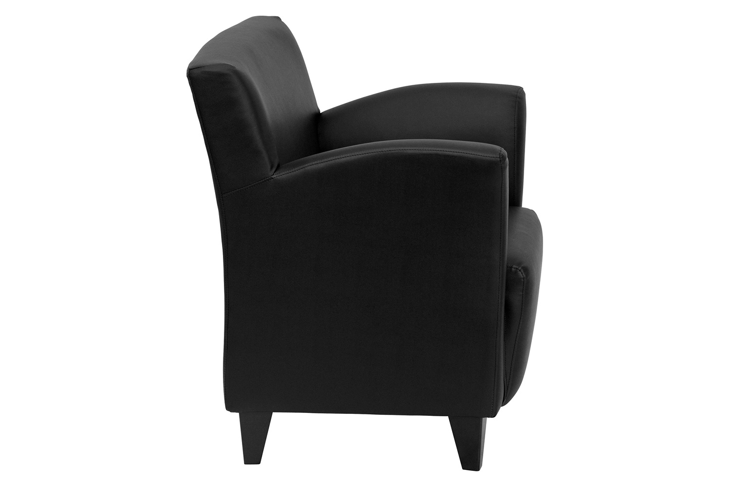 BLNK HERCULES Roman Series LeatherSoft Lounge Chair - Black