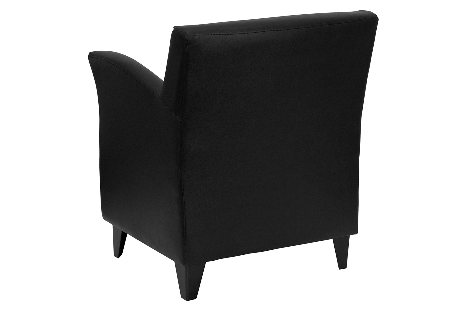 BLNK HERCULES Roman Series LeatherSoft Lounge Chair - Black