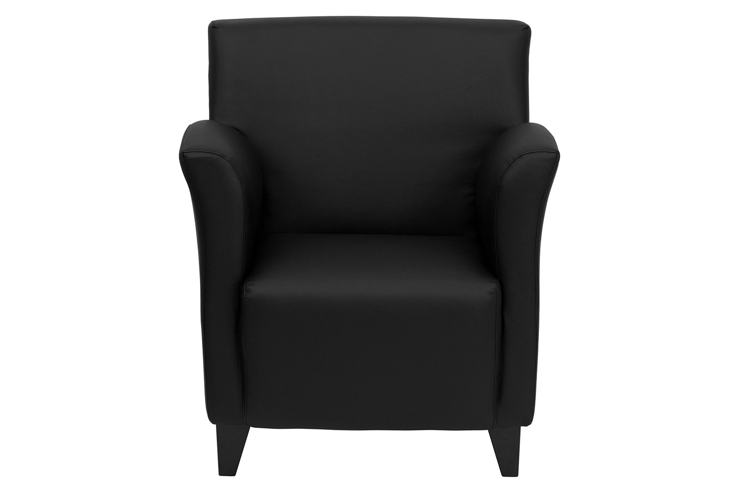 BLNK HERCULES Roman Series LeatherSoft Lounge Chair - Black