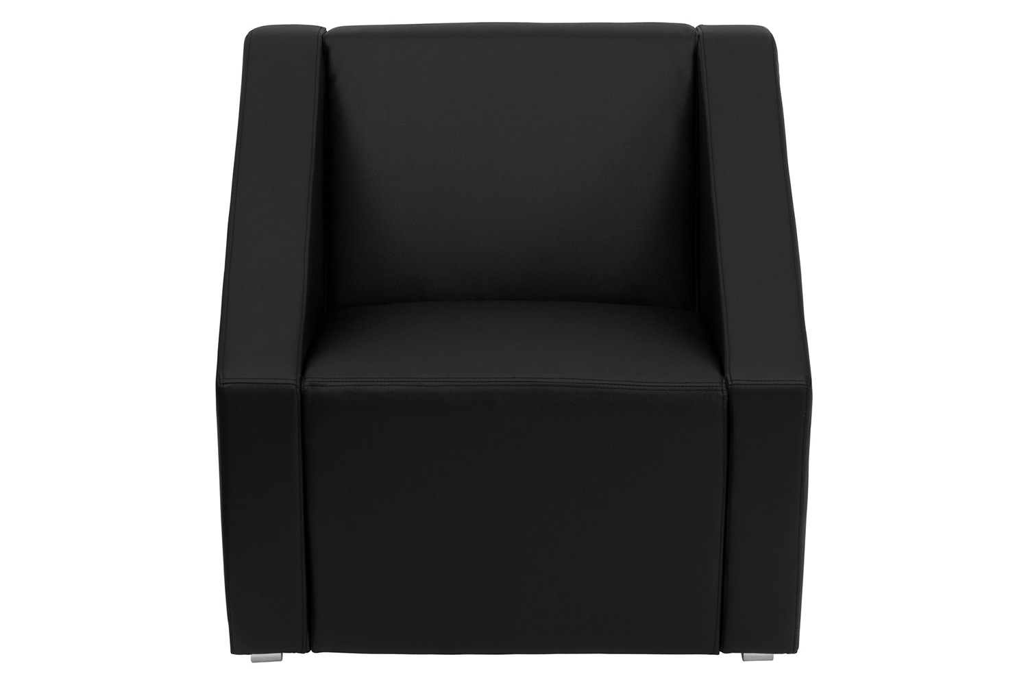 BLNK™ HERCULES Smart Series LeatherSoft Lounge Chair - Black