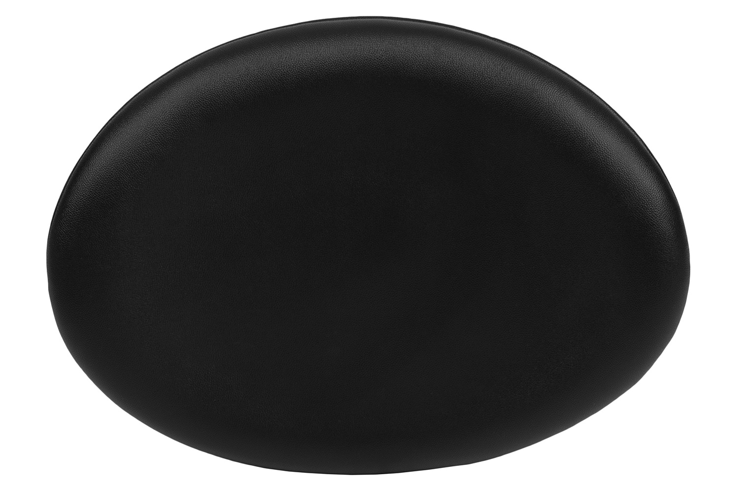 BLNK Rally LeatherSoft Saddle Wing Ottoman - Black