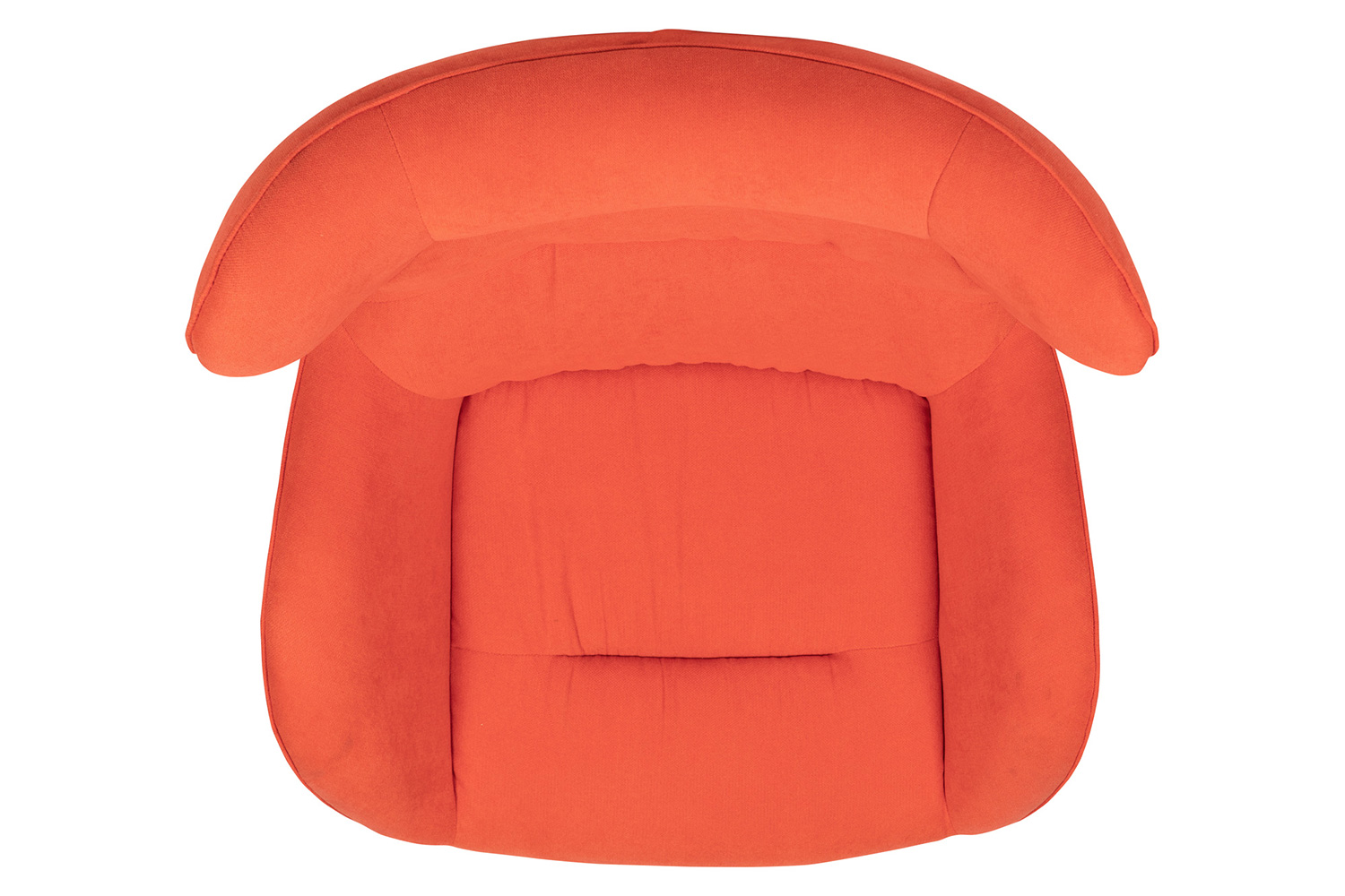 BLNK™ Rally Fabric Swivel Wing Chair - Orange