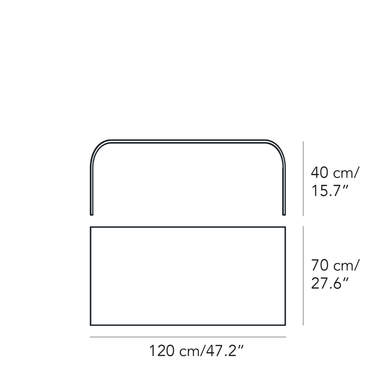 FontanaArte Tavolino Curvo Medium Coffee Table - Transparent, Glass