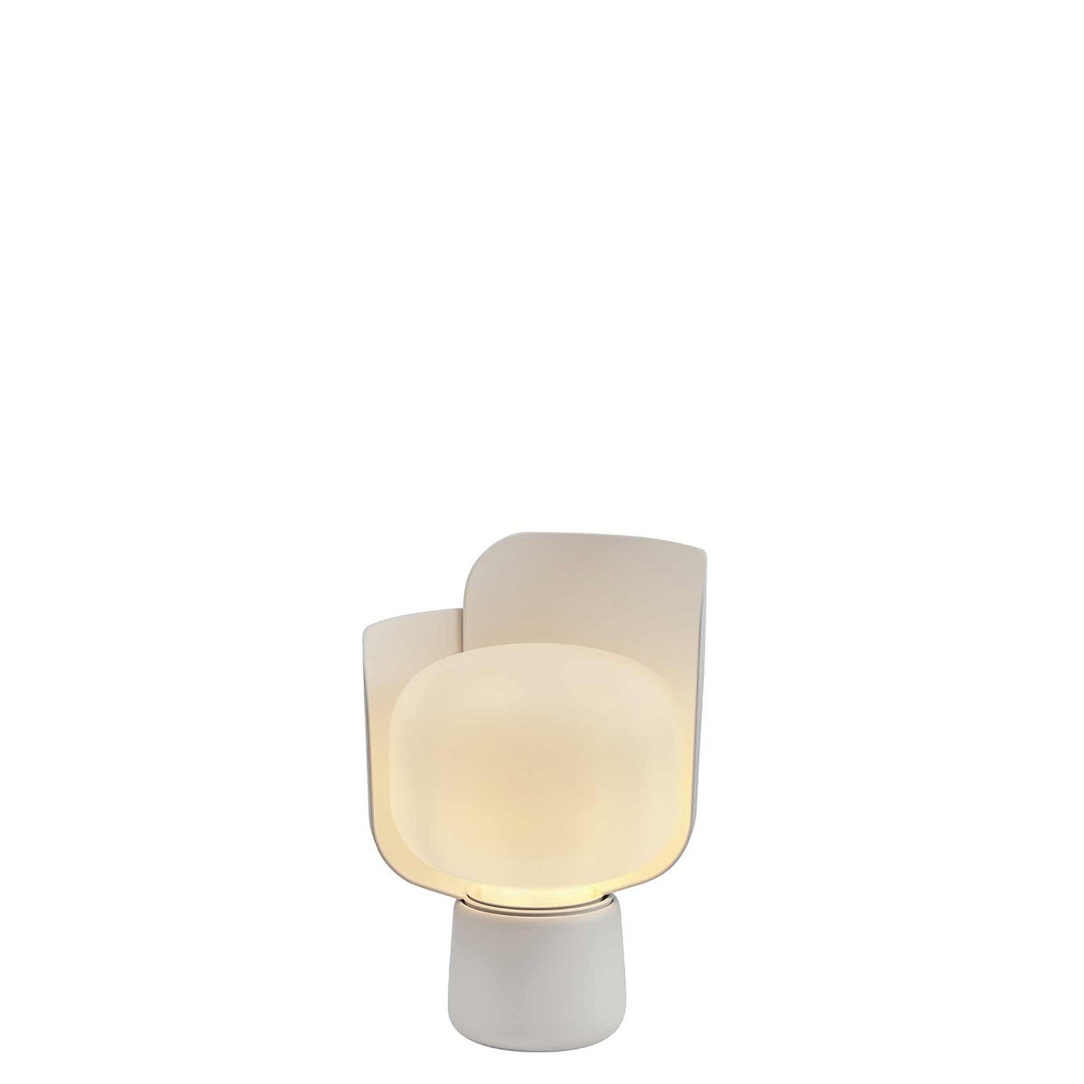 FontanaArte Blom Table Lamp - White, Polymer/Aluminum