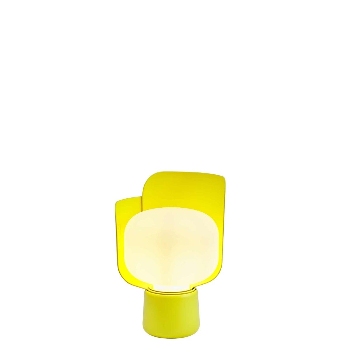 FontanaArte Blom Table Lamp - Yellow, Polymer/Aluminum