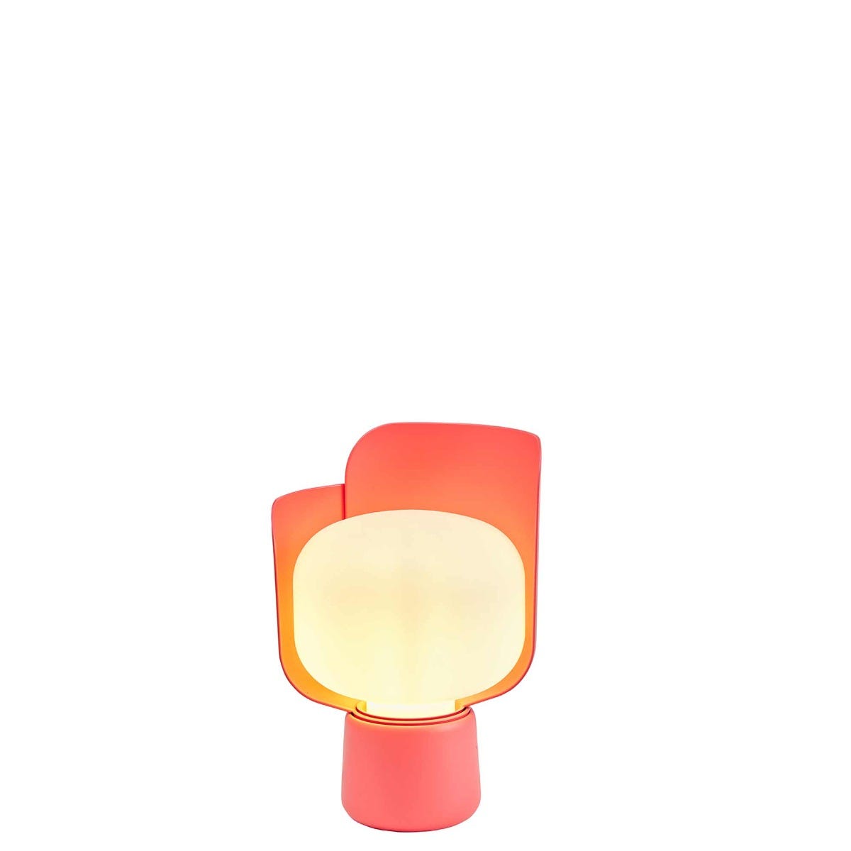 FontanaArte Blom Table Lamp - Pink, Polymer/Aluminum