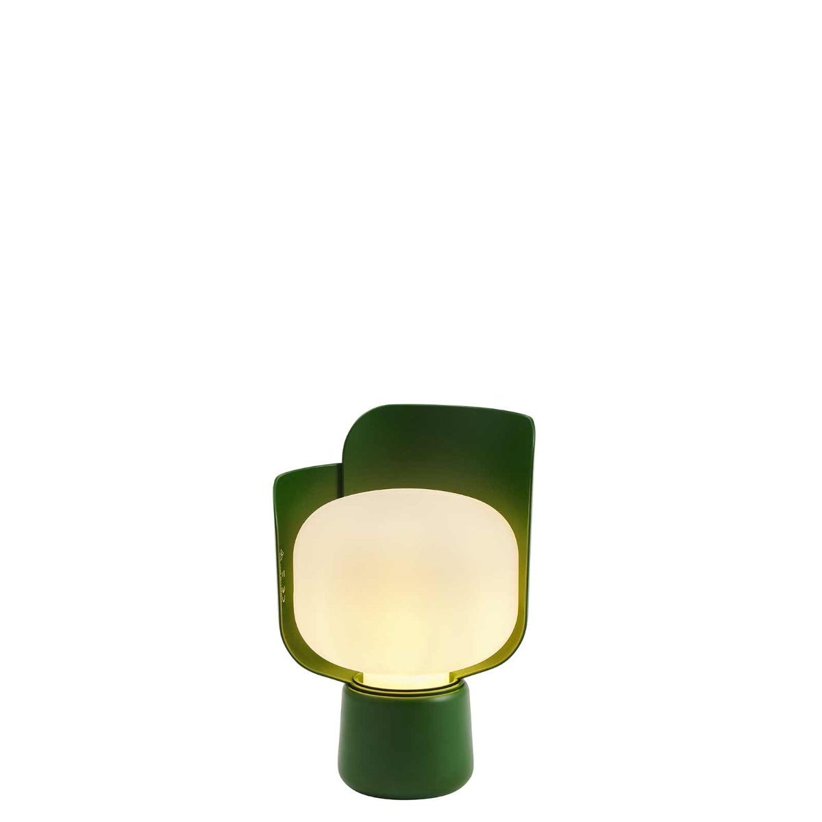 FontanaArte Blom Table Lamp - Green, Polymer/Aluminum