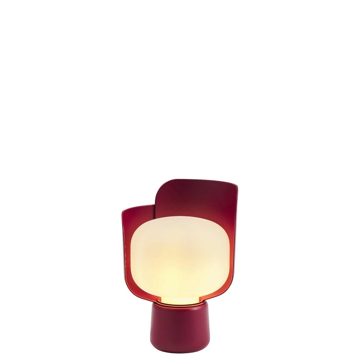 FontanaArte Blom Table Lamp - Purple, Polymer/Aluminum