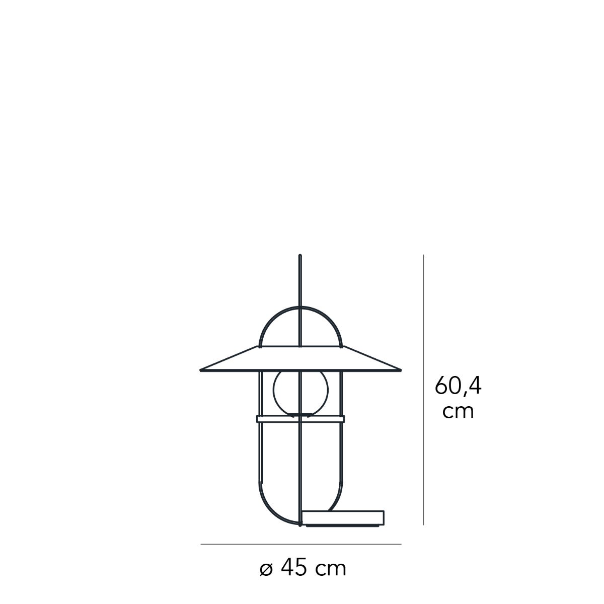 FontanaArte Setareh Glass Medium Table Lamp - Glossy Gold/White, Glass/Metal/Marble