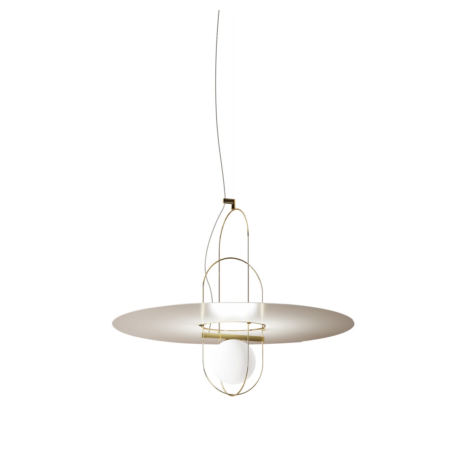 FontanaArte - Setareh Large Straight Diffuser Suspension Lamp