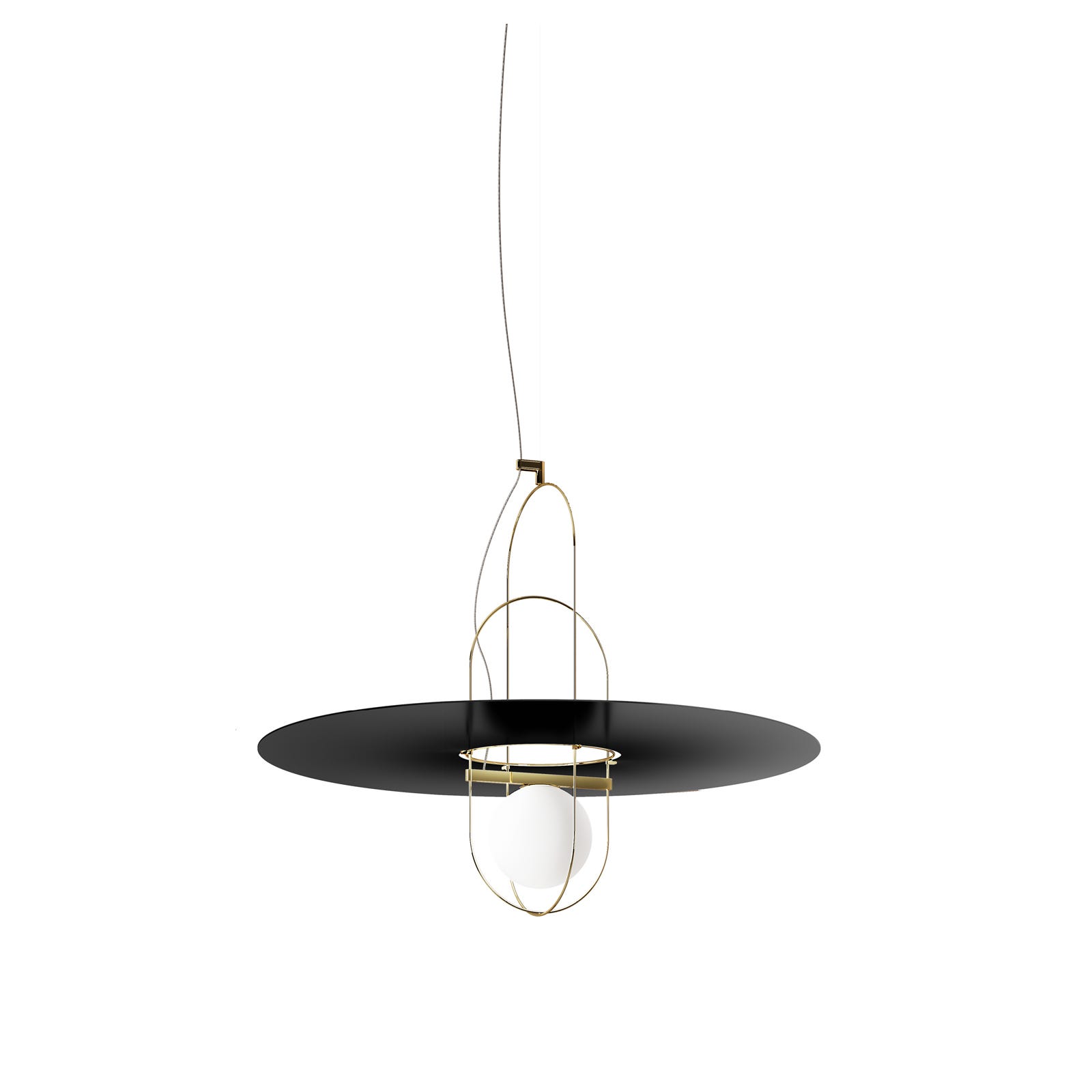 FontanaArte - Setareh Large Straight Diffuser Suspension Lamp