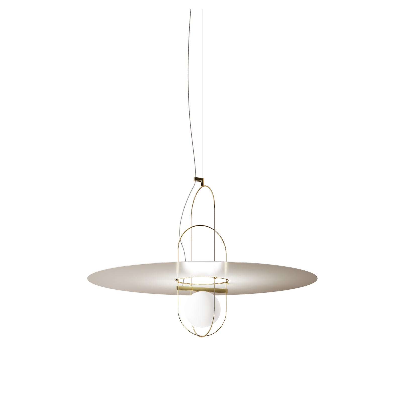 FontanaArte - Setareh Large Straight Diffuser Suspension Lamp