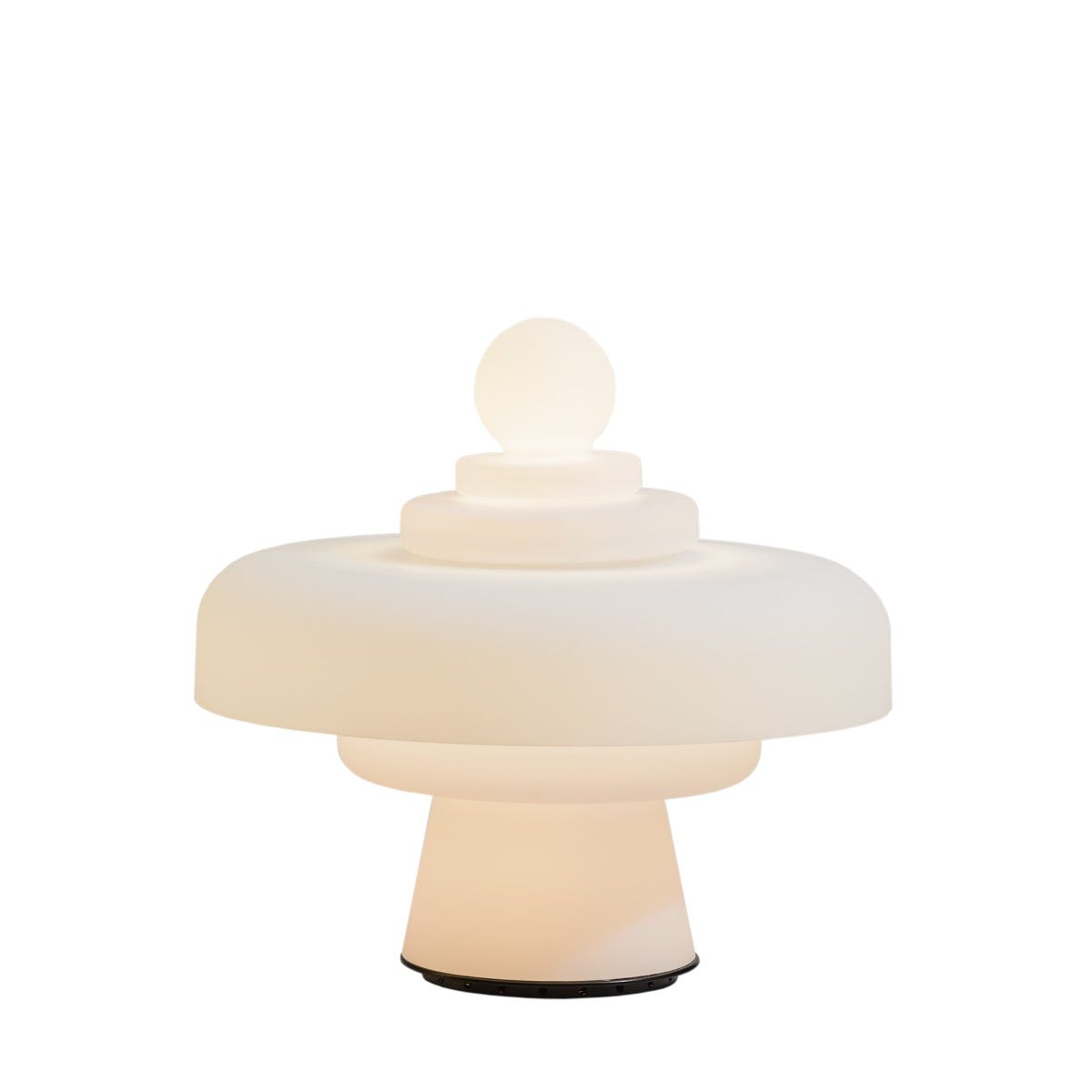 FontanaArte - Regina Floor Lamp in White, Glass