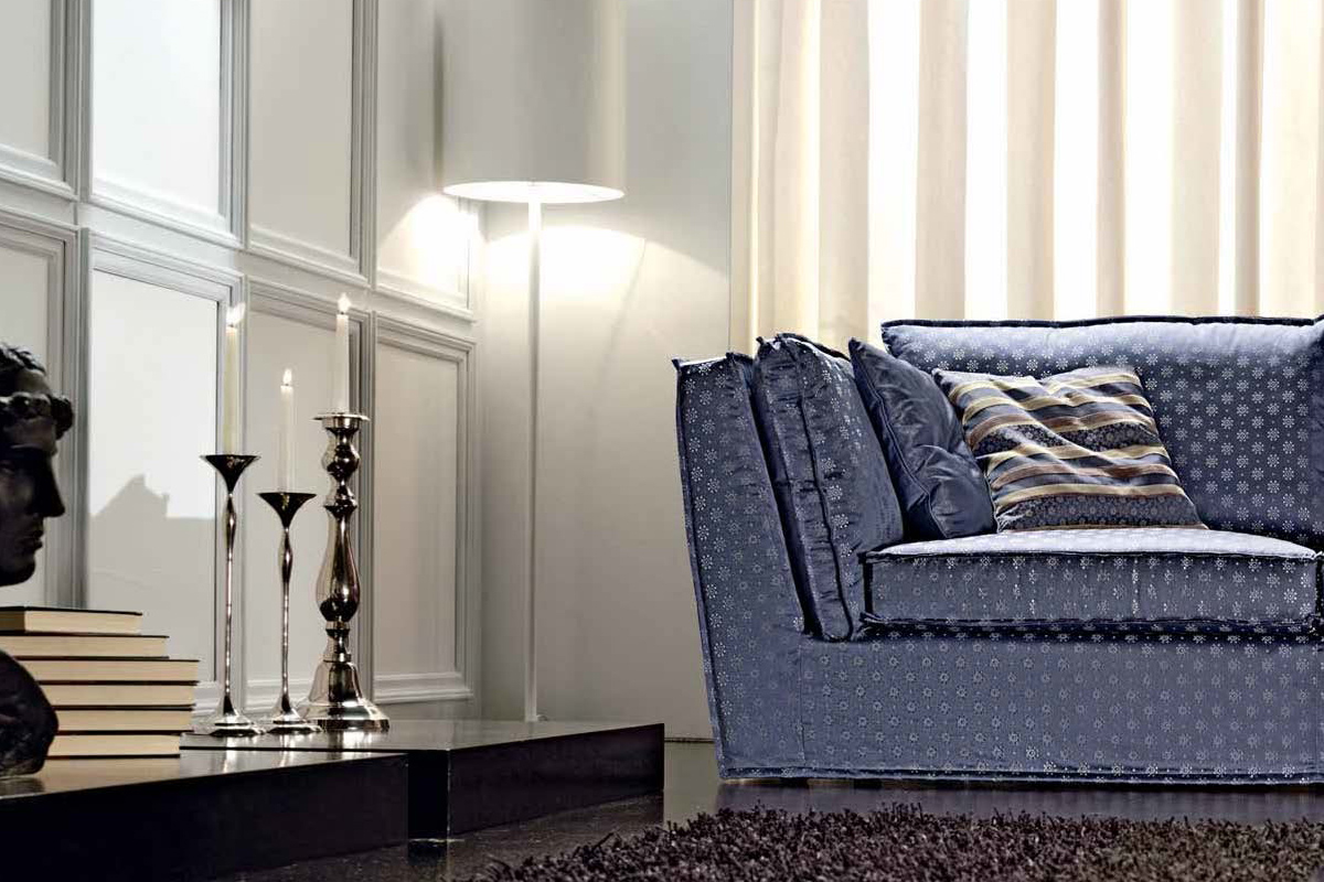 Formerin Blumoon Sofa 210 cm - Blue