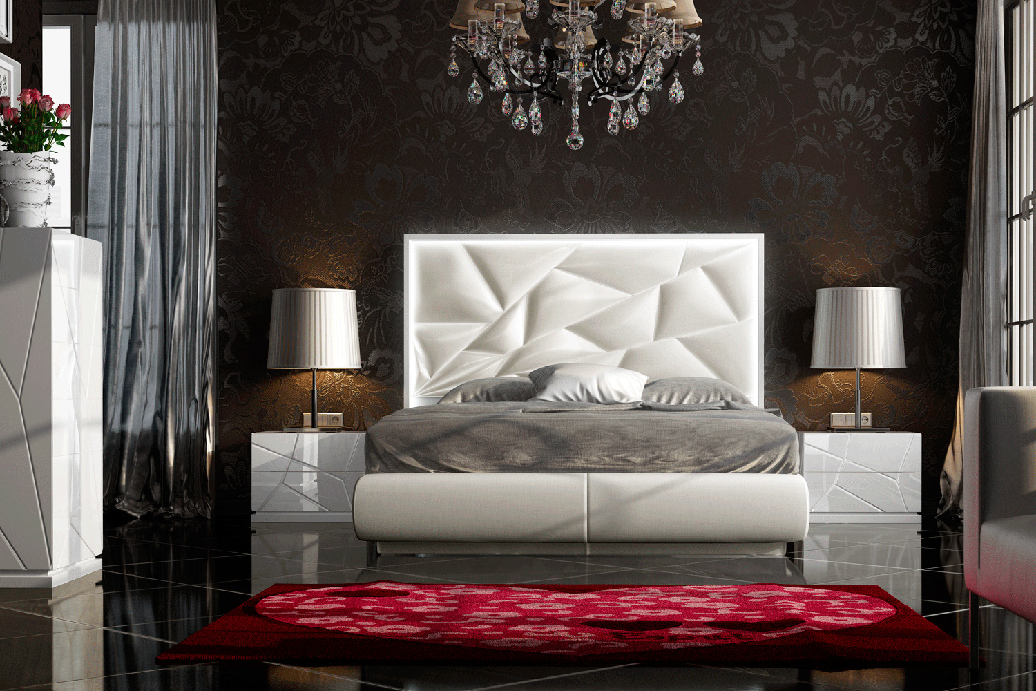 Franco - Kiu Bed With Light