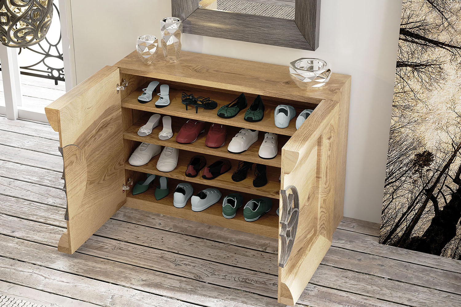 Franco - Zii.04 Shoe Cabinet