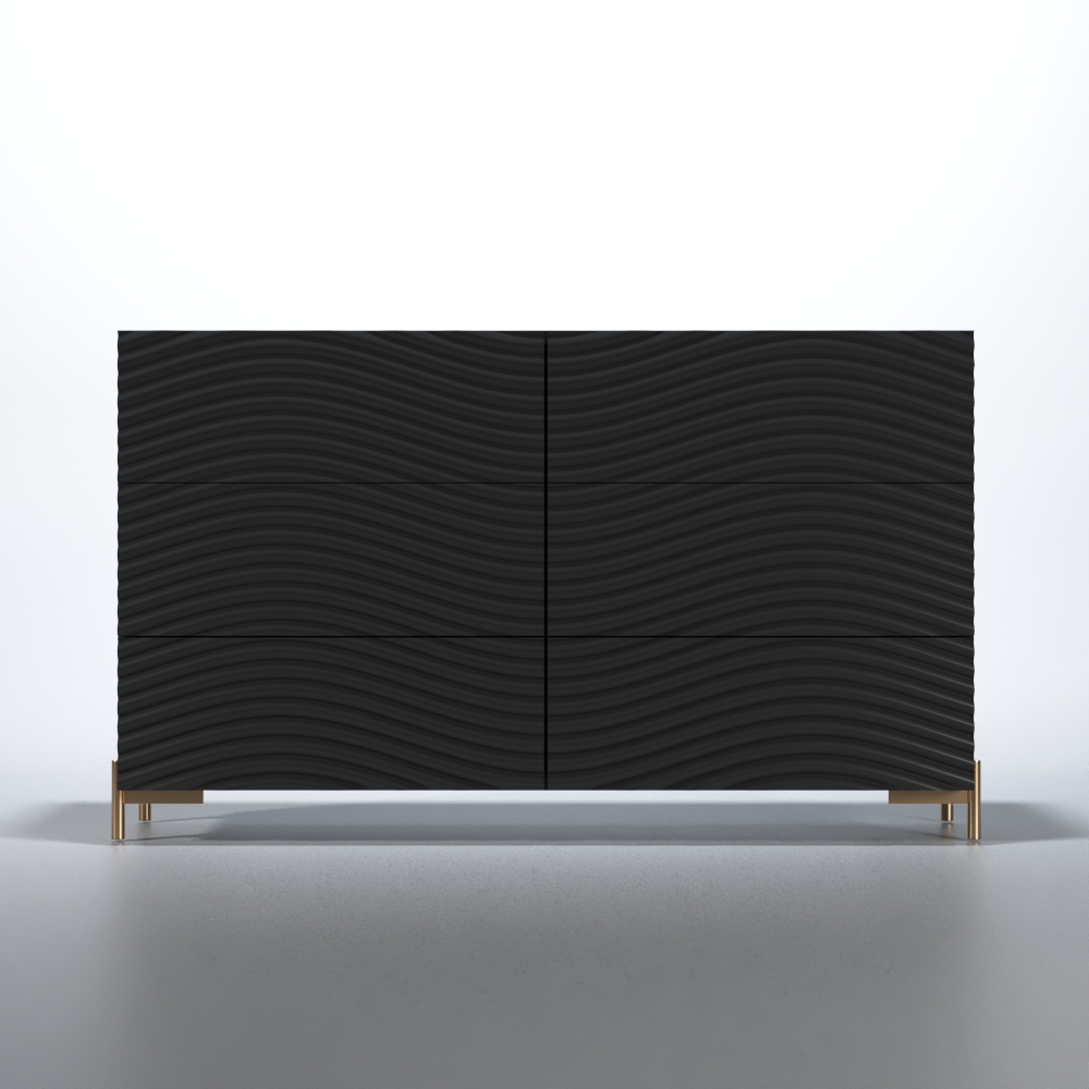 Franco - Wave Single Dresser