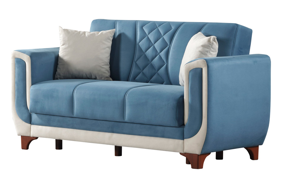 Furnia - Berre Convertible Sleeper Loveseat