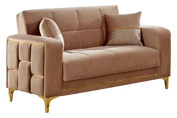 Furnia - Alice Convertible Sleeper Loveseat