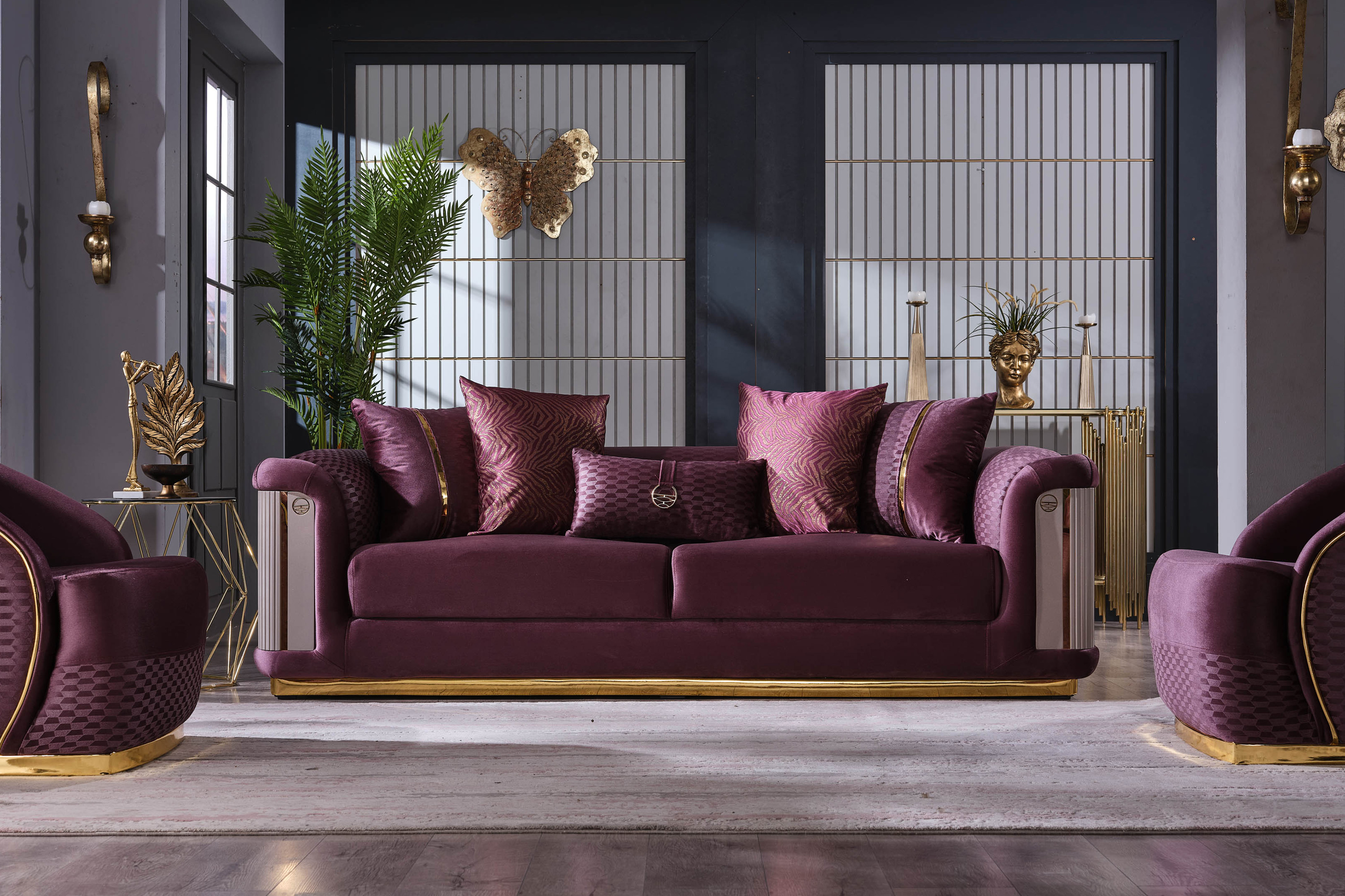 Furnia - Elegance Stationary Sofa