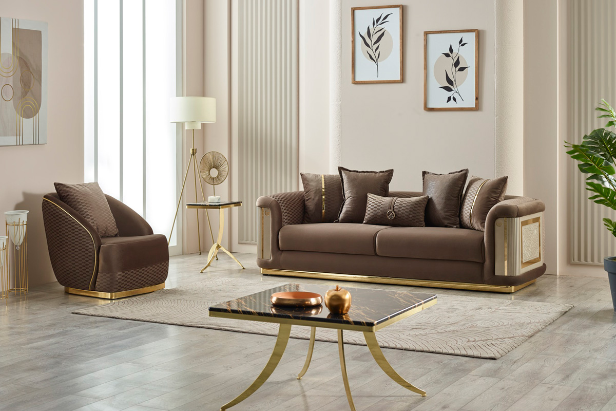 Furnia - Elegance Stationary Sofa