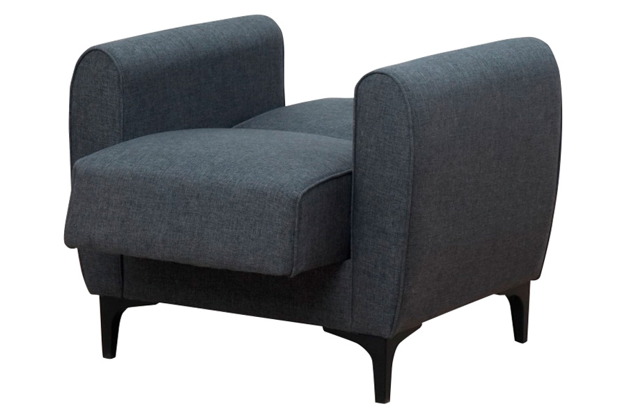 Furnia™ Leo Armchair - Gray, Fabric