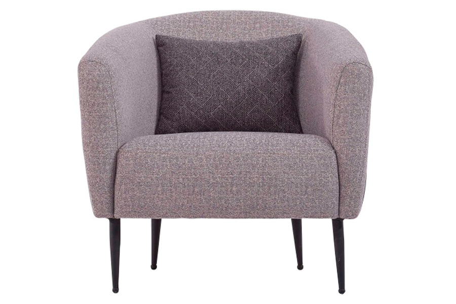 Furnia™ Modena Armchair - Gray, Fabric