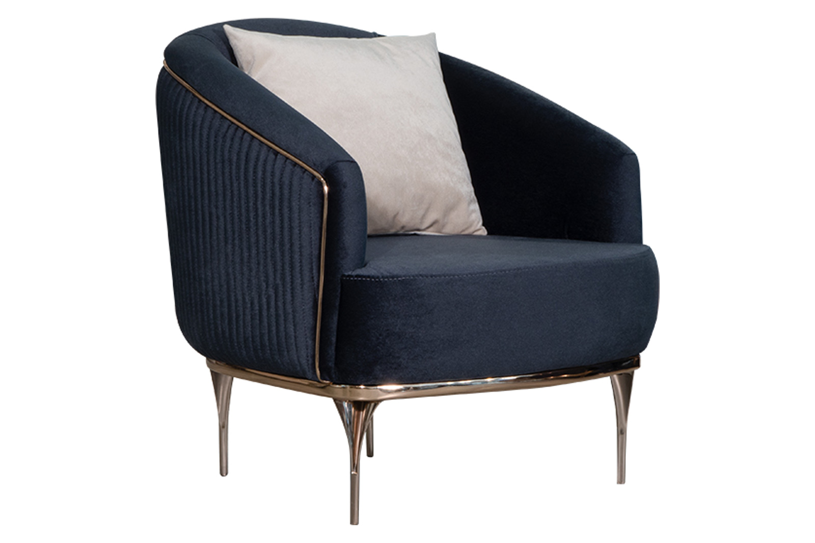 Furnia™ Pandora Armchair - Anthracite, Fabric