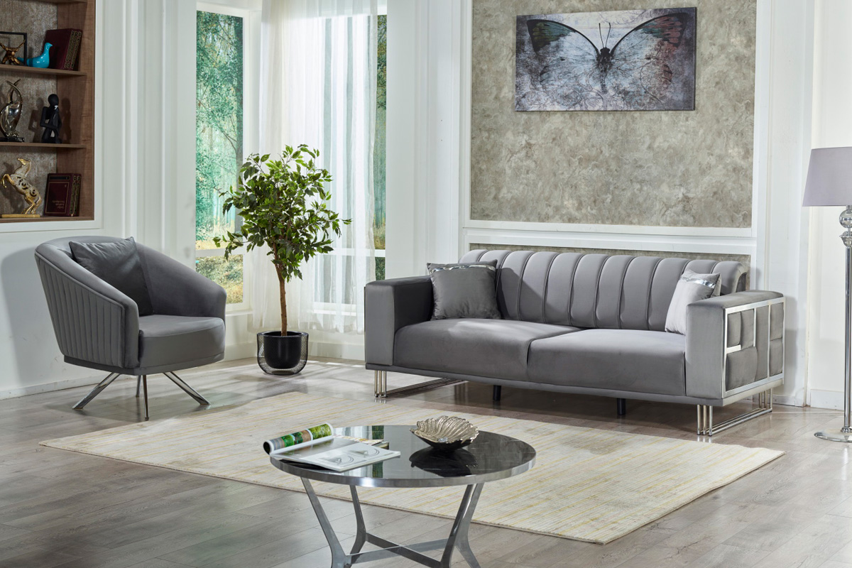 Furnia - Puzzle Convertible Sleeper Sofa