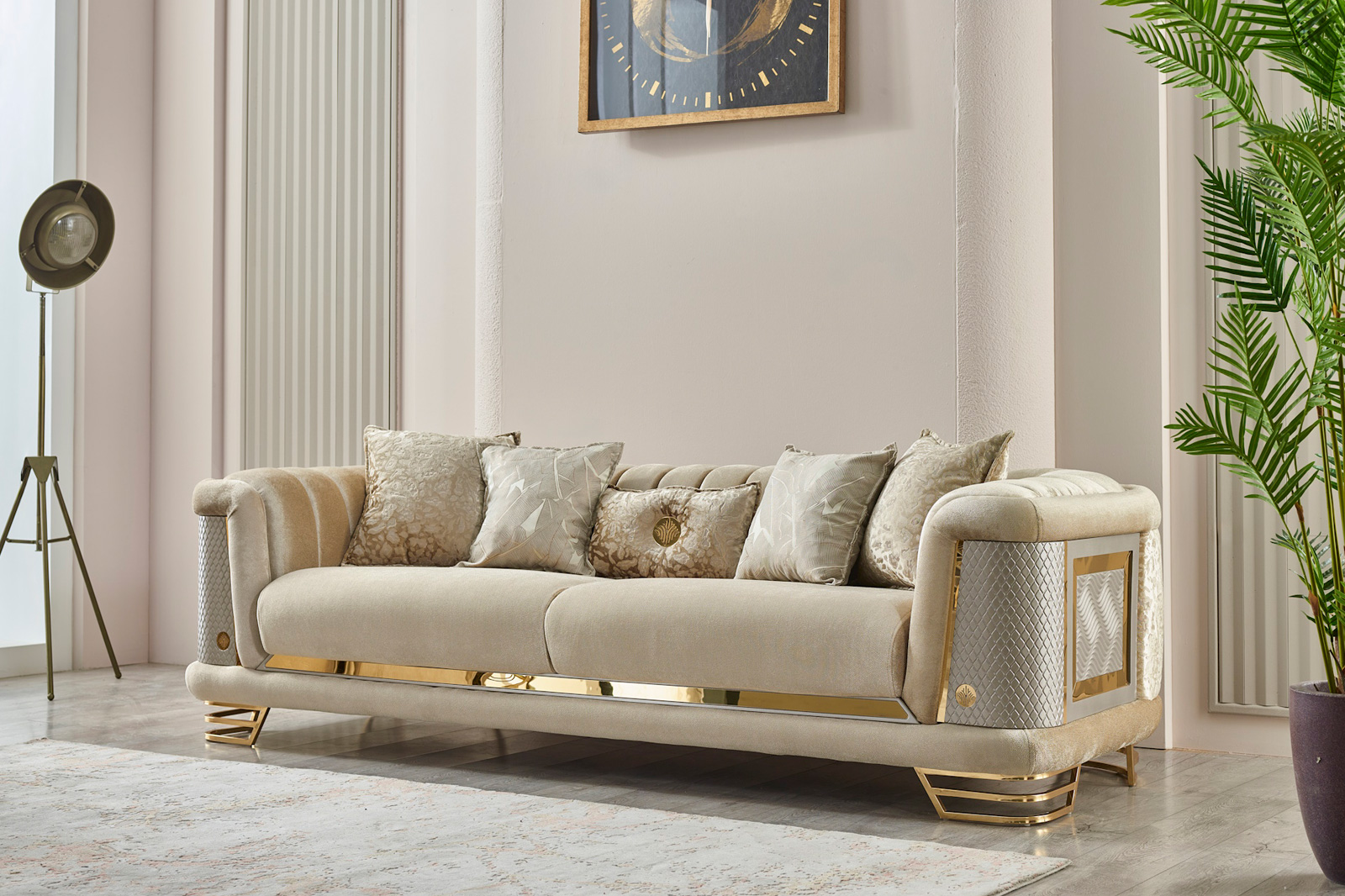 Furnia - Romans Stationary Sofa