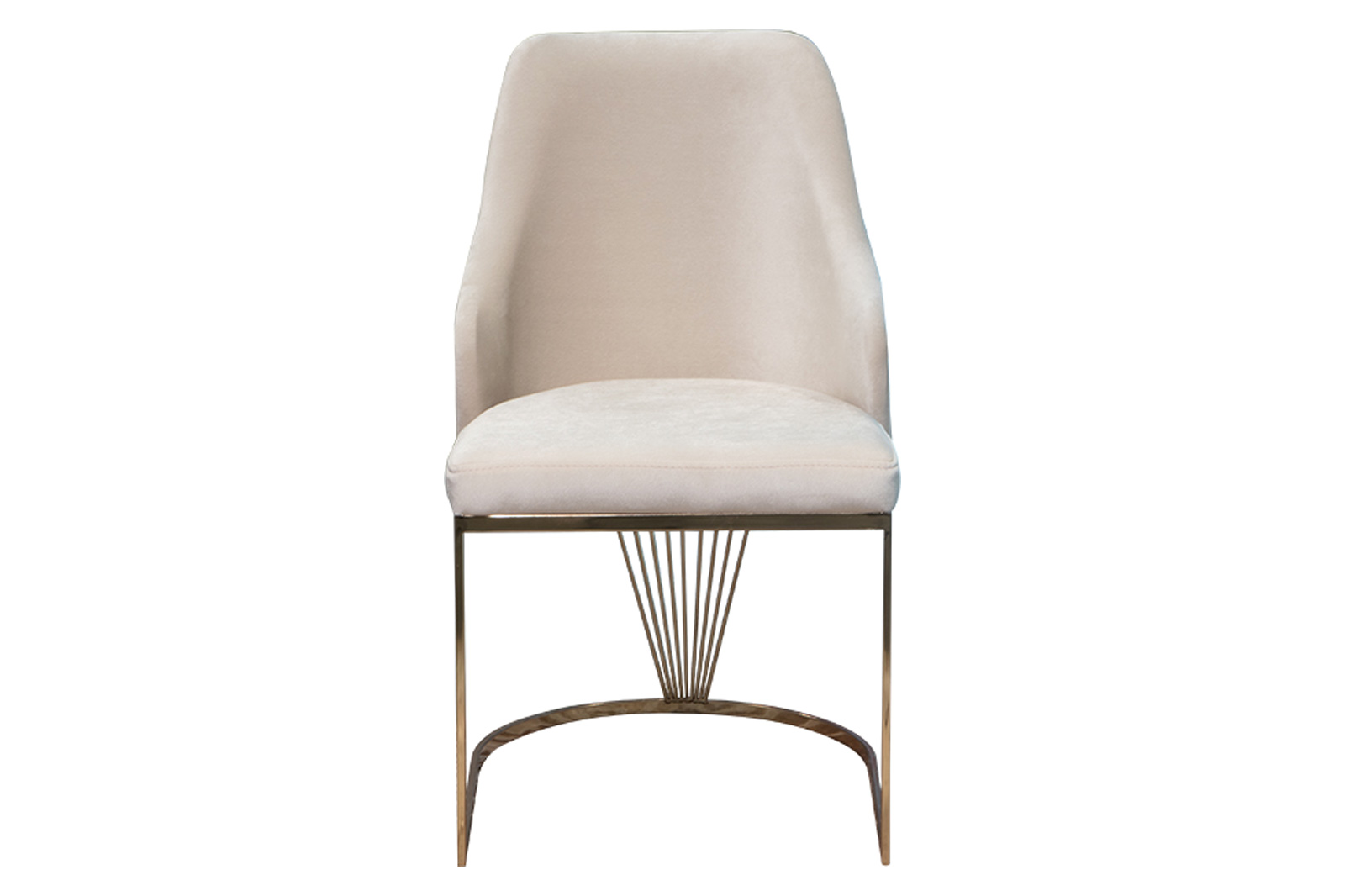 Furnia Pandora Dining Chair - Cream, Fabric