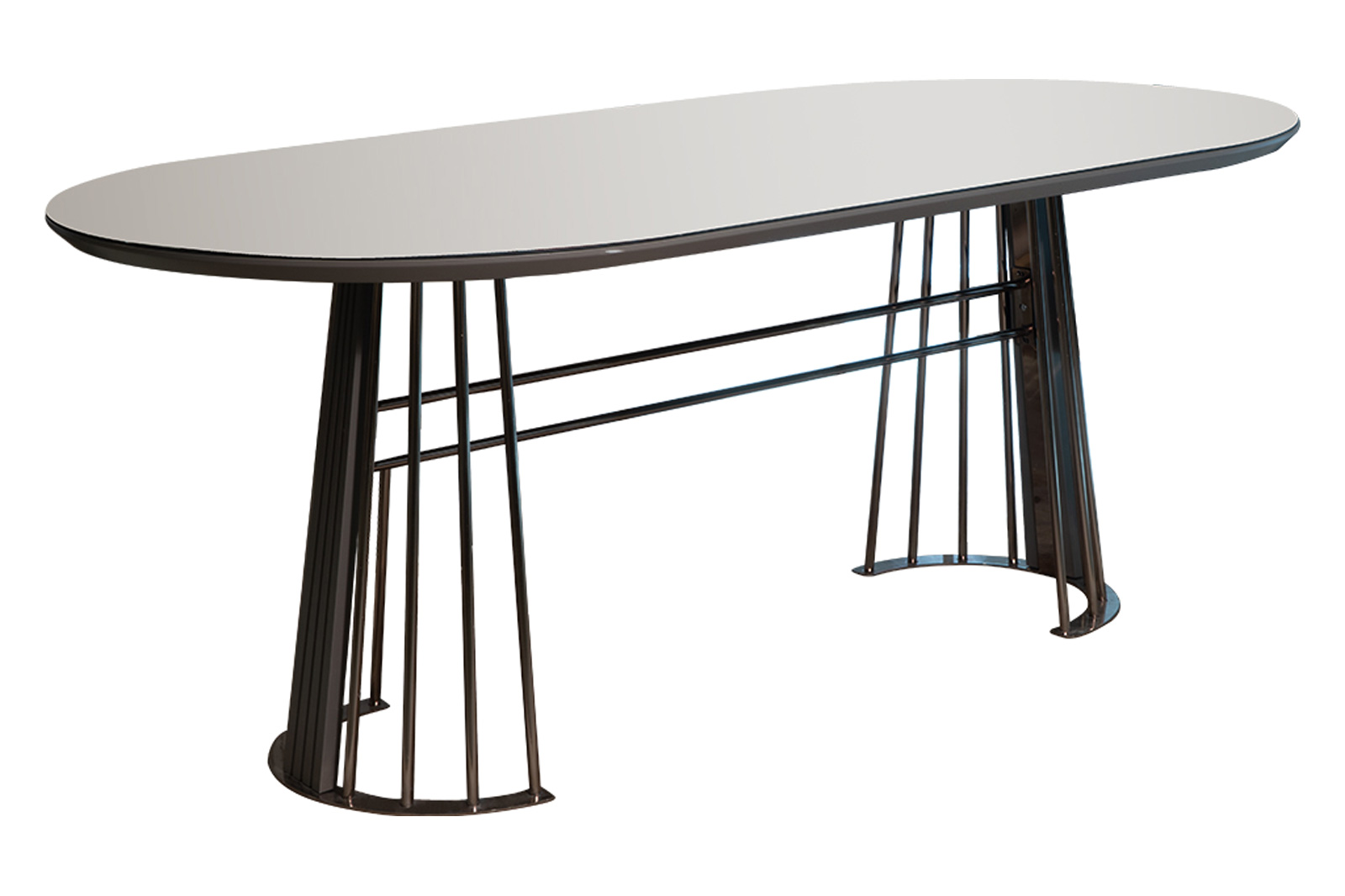 Furnia - Pandora Dining Table in Gray