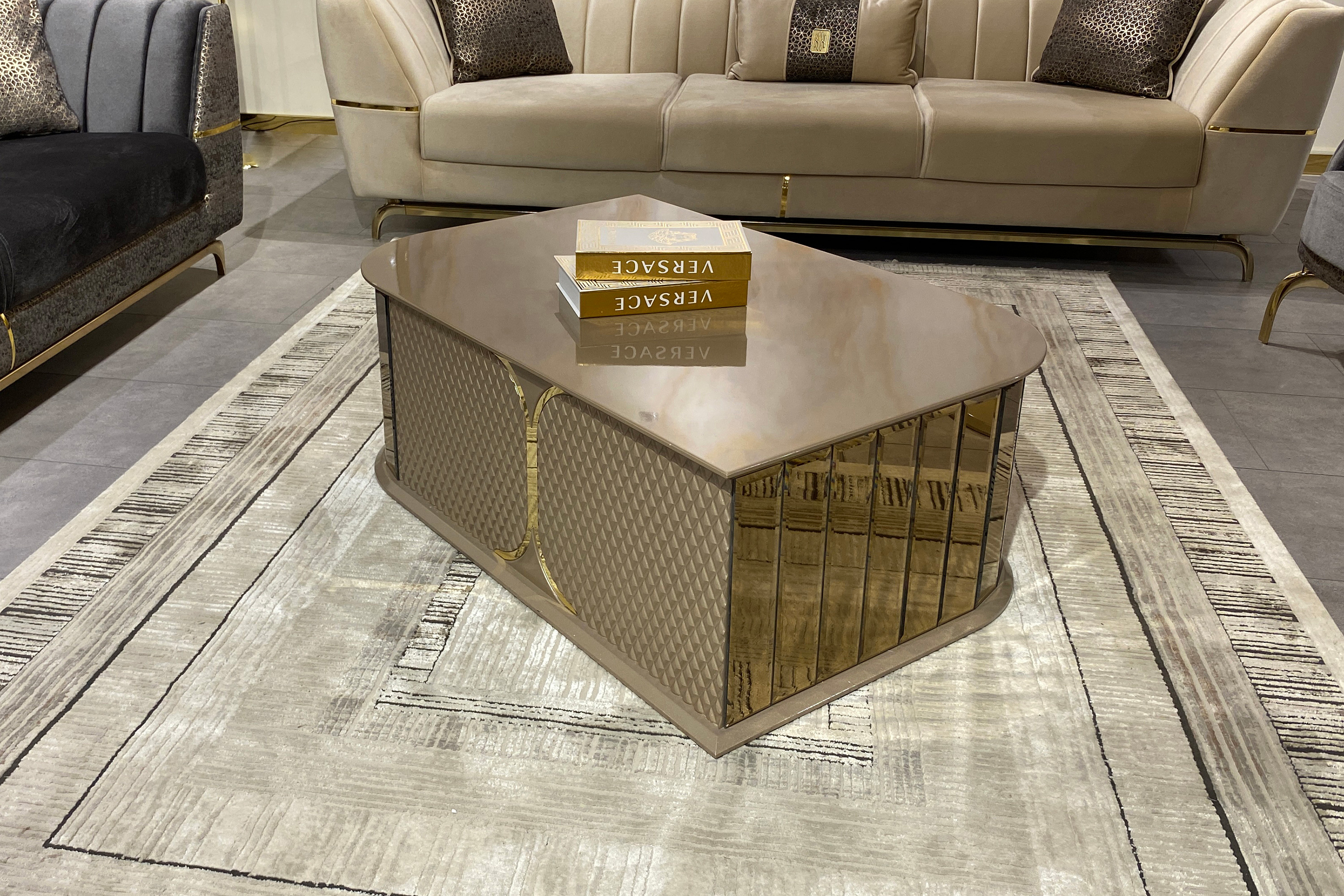 Furnia - Madrid Coffee Table in Beige