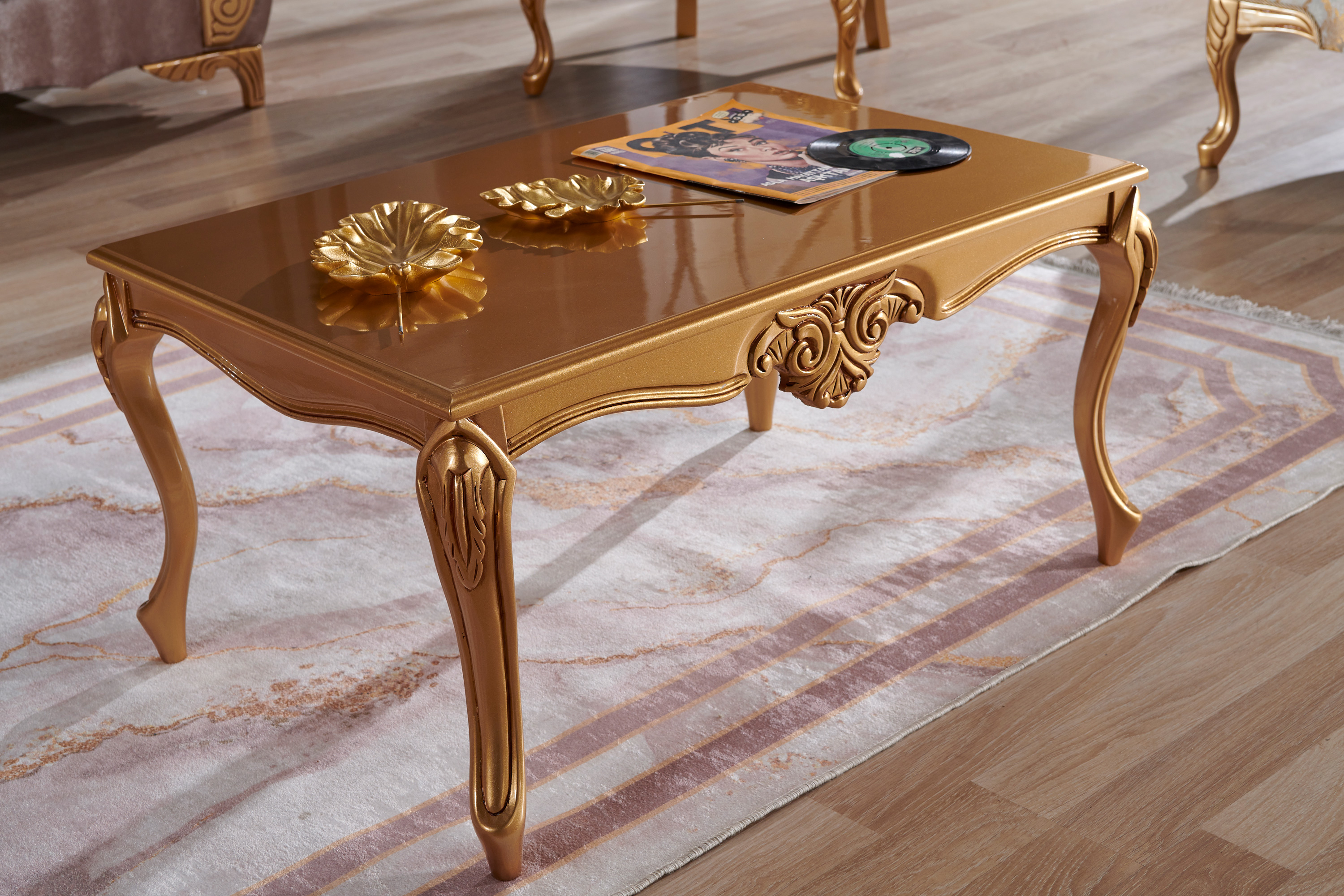 Furnia - Sultan Rectangle Coffee Table in Beige