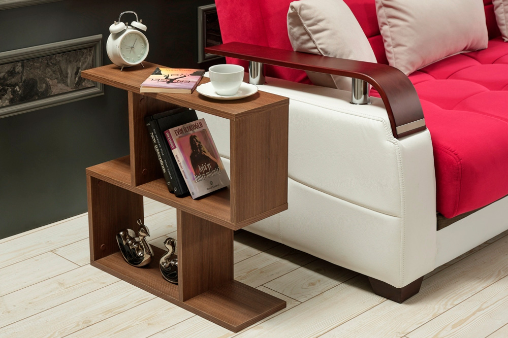 Furnia Alfa Bookcase - Walnut, Wood